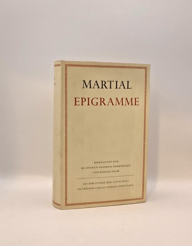 Martial epigramme die - martial,,