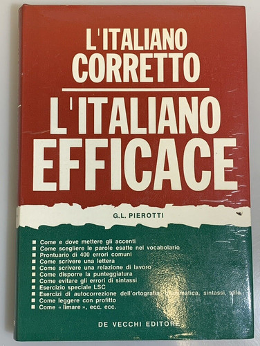 L'Italiano corretto efficace