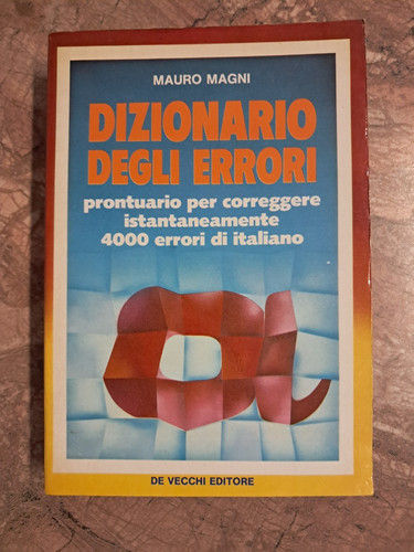 Mauro magni dizionario degli - -,