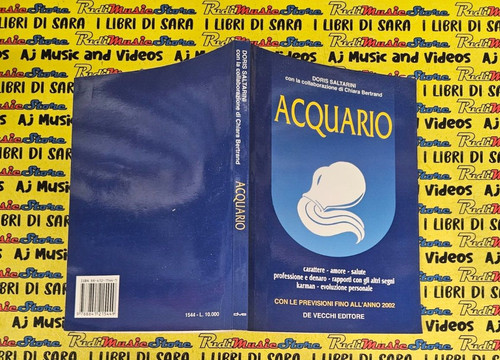 Book libro acquario doris - libro,